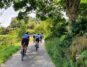 Women cycling in Sheffield